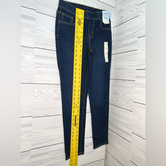 Girls' Mid-Rise Pull-On Jeggings - Cat & Jack - Picture 8 of 9